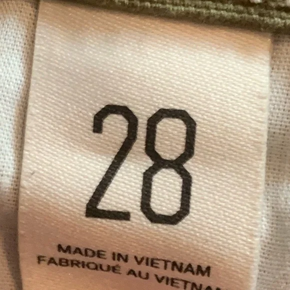 Urban Outfitters Green and Yellow Straight Leg Pants - Picture 5 of 5